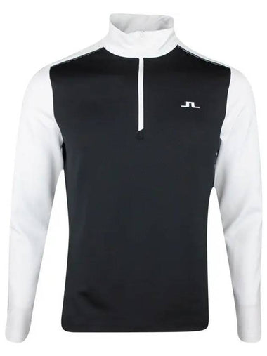 Men's Half-Zip Performance T-Shirt Midlayer - J.LINDEBERG - BALAAN 1