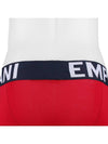 Men's Logo Trunk Briefs Red - EMPORIO ARMANI - 9