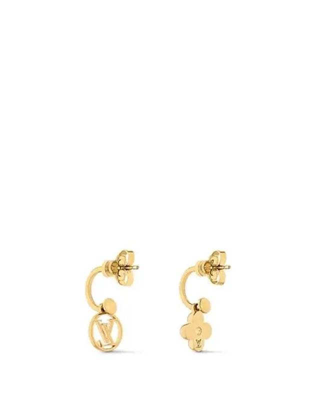 Blooming Earrings Gold - LOUIS VUITTON - BALAAN 3