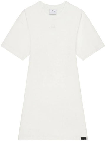 Courrèges Cotton Mini Dress - COURREGES - BALAAN 1