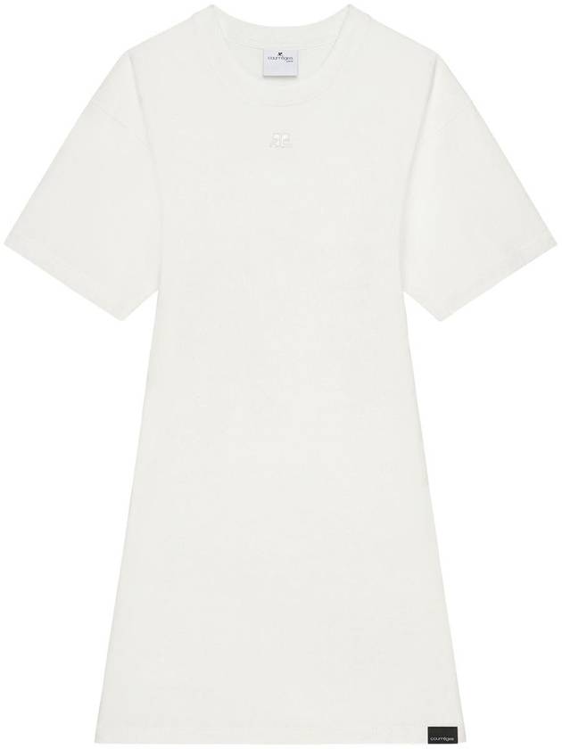 Courrèges Cotton Mini Dress - COURREGES - BALAAN 1