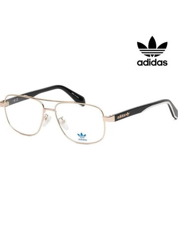 Glasses frame OR5024 028 two bridge overfit fashion gold metal Boeing - ADIDAS - BALAAN 1