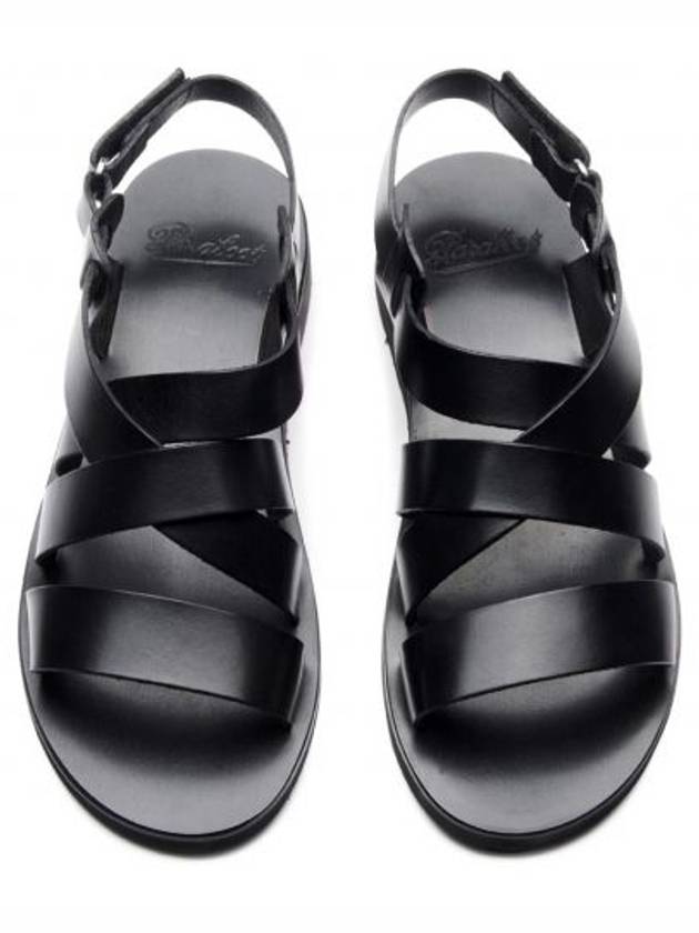 Noumea Sandals Black - PARABOOT - BALAAN 6