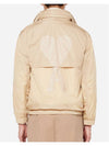 E21HOW038.273 250 Back Maxi Heart Logo Hooded Jacket Beige Men's Jacket TLS - AMI - BALAAN 5