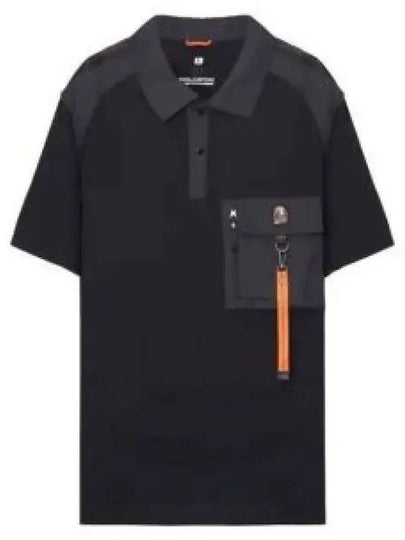 Men's Rescue Zwart Polo Shirt Black - PARAJUMPERS - BALAAN 2