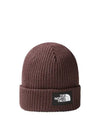 Salty Lined Ribbed Acrylic Beanie Brown - THE NORTH FACE - BALAAN 2