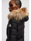 Chloe KHLOE Long Hooded Jacket Padded Women s Black Beige J20931C000235968E99M - MONCLER - BALAAN 6