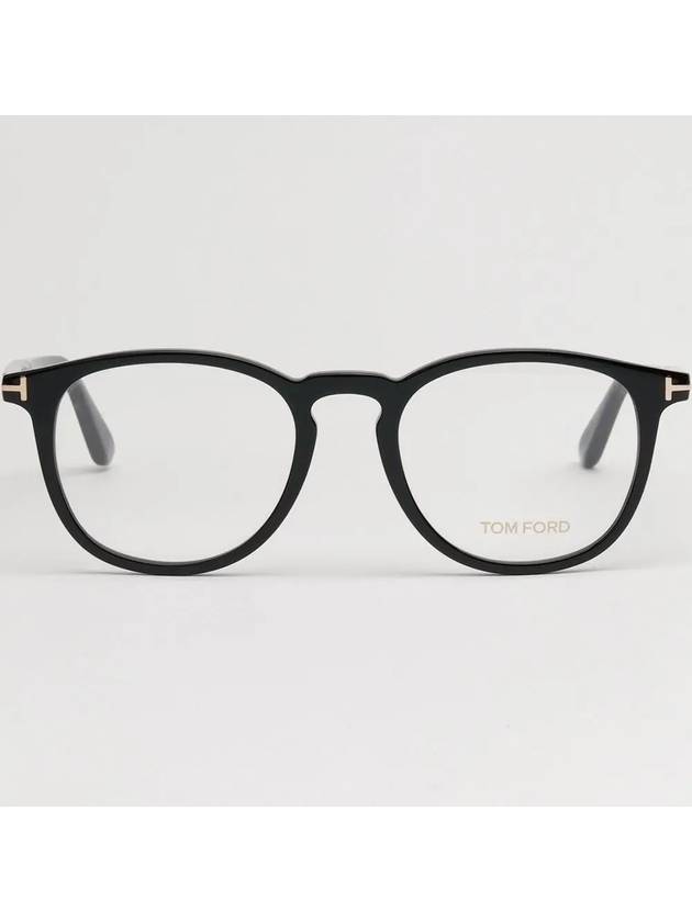 Eyewear Round Eyeglasses Black - TOM FORD - BALAAN 5