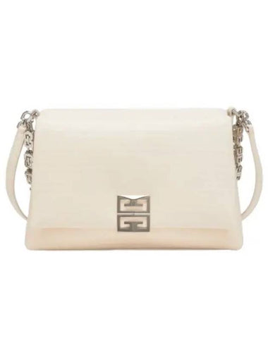 Medium Soft Leather Shoulder Bag Ivory - GIVENCHY - BALAAN 1