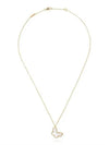 Sweet Alhambra Butterfly Pendant Necklace Gold White - VANCLEEFARPELS - BALAAN 4