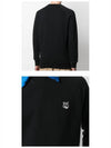 Grey Fox Head Patch Classic Sweatshirt Black - MAISON KITSUNE - BALAAN 6