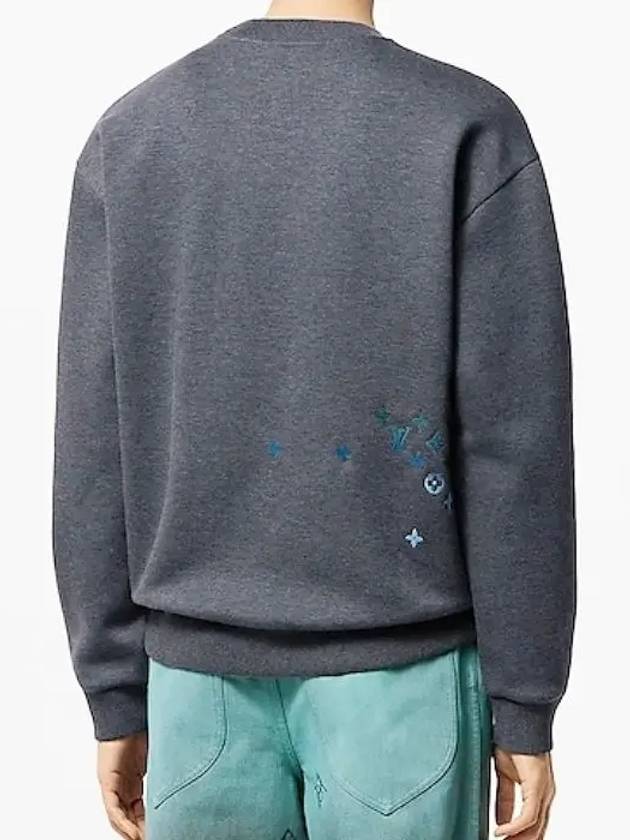 Embroidered cotton sweatshirt 1AFVIS - LOUIS VUITTON - BALAAN 3