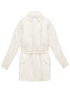 Carlota Belted Trench Coat Ivory - ISABEL MARANT - BALAAN 3