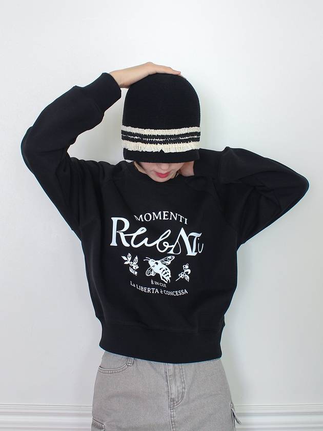 Honeybee Sweatshirt BLACK - RUBATI - BALAAN 3