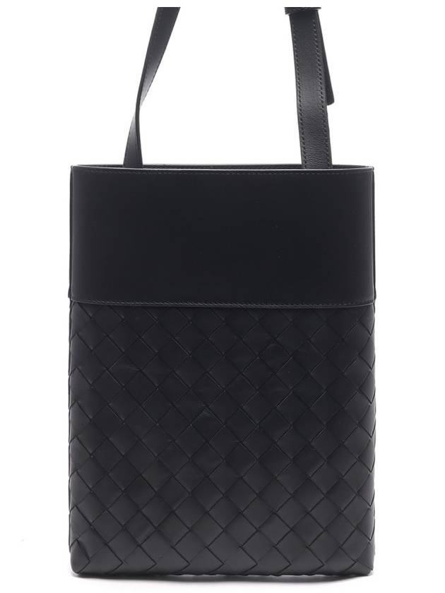 Intrecciato Cross Bag Black - BOTTEGA VENETA - BALAAN 5