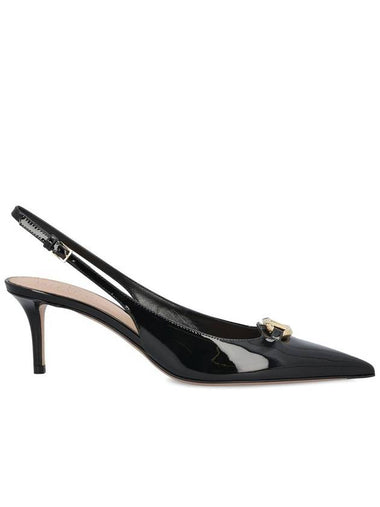 Valentino Garavani With Heel Black - VALENTINO - BALAAN 1