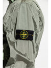 Men's Logo Patch Nylon Metal Zip-up Jacket Light Green - STONE ISLAND - BALAAN 6