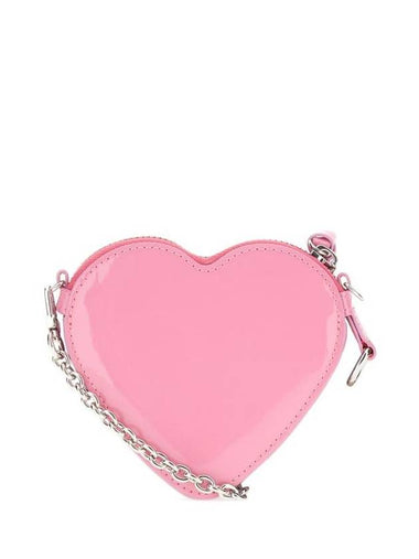 Shiny Patent Leather Cross Bag Pink - VIVIENNE WESTWOOD - BALAAN 1