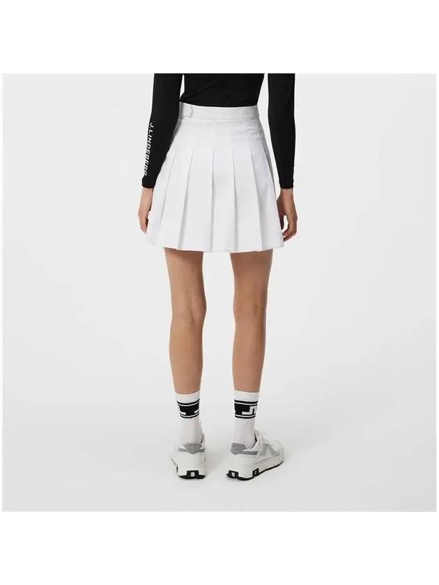 Women's Adina Golf Skirt White - J.LINDEBERG - BALAAN 7