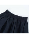 24SS pleated long skirt navy - CALLAITE - BALAAN 5