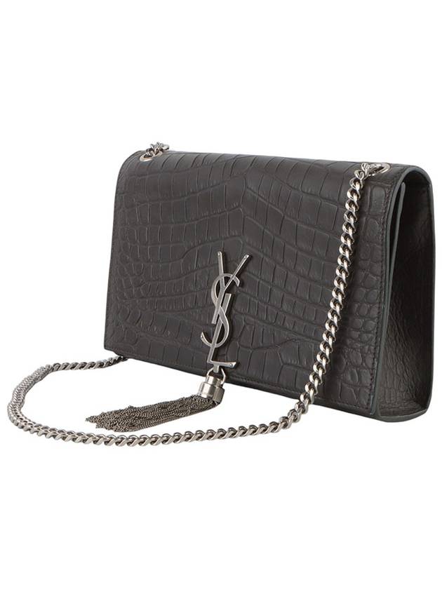 354119 Crocodile Kate Tassel Cross Bag 33503K 1 - SAINT LAURENT - BALAAN 2