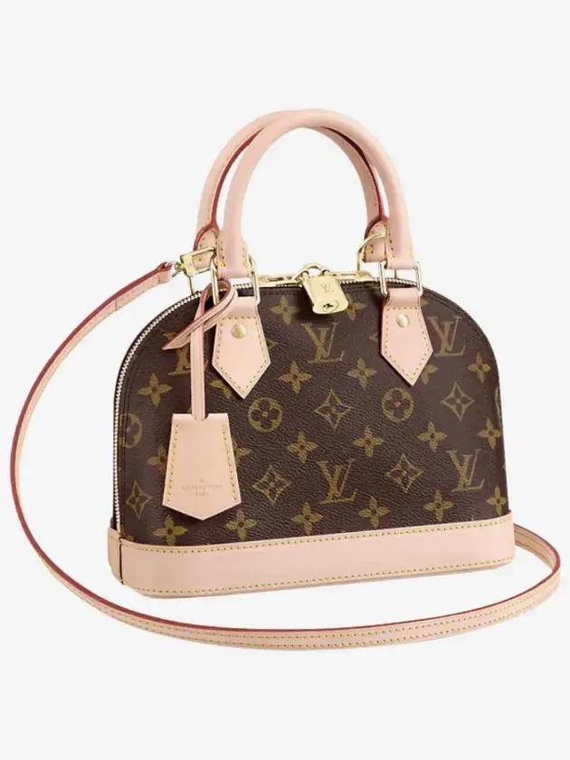 Alma BB Monogram Canvas Tote Bag Brown - LOUIS VUITTON - BALAAN 2