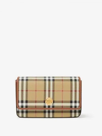 Hampshire Check Cross Bag Archive Beige - BURBERRY - BALAAN 2