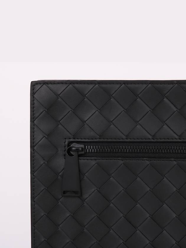 New Document Black Large Clutch Bag - BOTTEGA VENETA - BALAAN 6