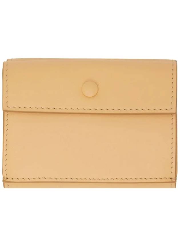 Logo Print Half Wallet Dawn Beige - ACNE STUDIOS - BALAAN 4