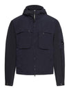 Chrome R Hooded Jacket Navy - CP COMPANY - BALAAN 1