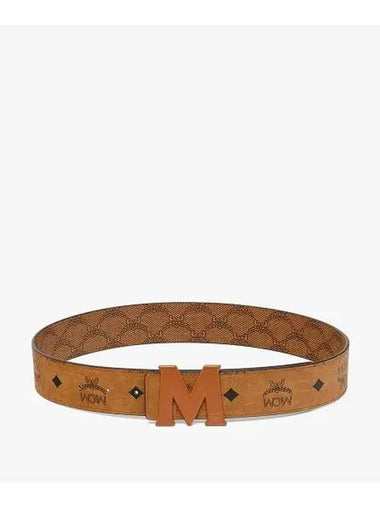 Claus M Reversible Monogram Belt 1 5 MXBESCJ02CO - MCM - BALAAN 1