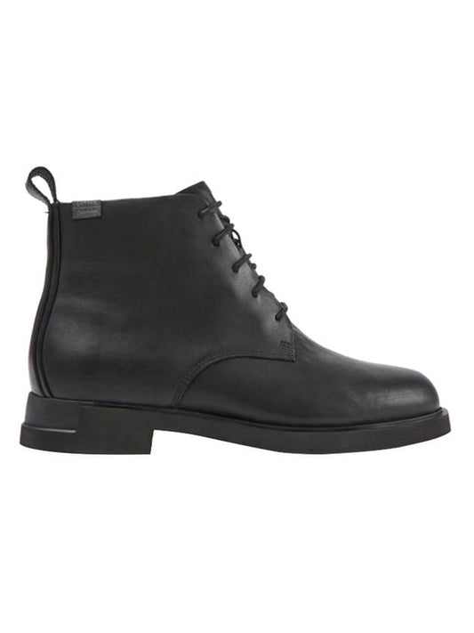 Iman Gore-Tex Lace-Up Ankle Middle Boots Black - CAMPER - BALAAN 1