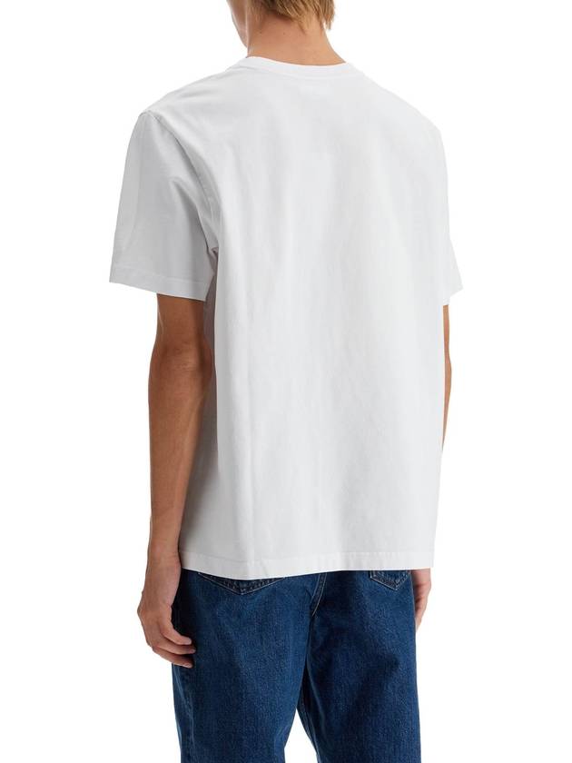 Bold Fox Head Patch Comfort Short Slevee T-Shirt White - MAISON KITSUNE - BALAAN 4