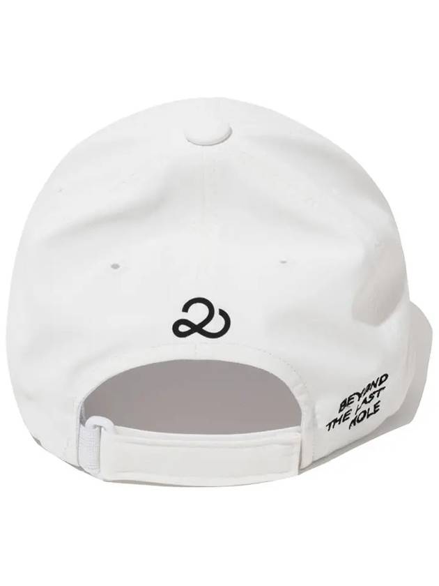 Symbol logo volume embroidery ball cap WHITE - 20THHOLE - BALAAN 3