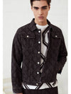 Monogram cotton denim jacket - KOCHE - BALAAN 1