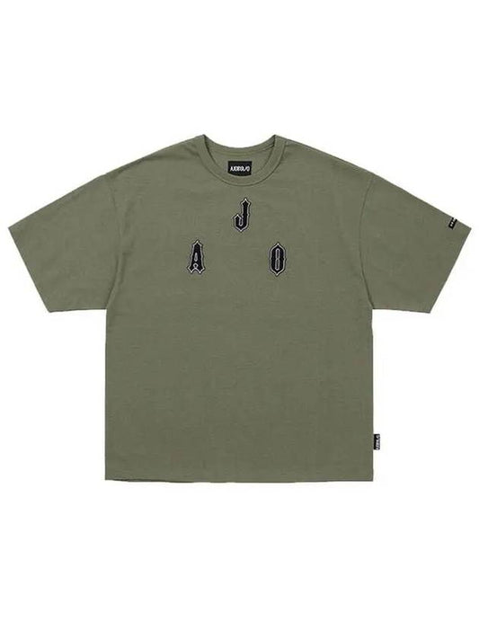 Diamond Logo T Shirt KHAKI - AJOBYAJO - BALAAN 1