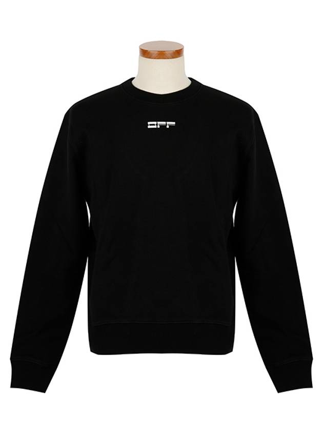 face logo sweatshirt black - OFF WHITE - BALAAN 3