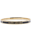 The Mardillion Scallop Bracelet Black Gold - MARC JACOBS - BALAAN 4