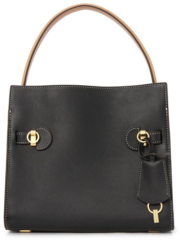 Lee Radziwill Small Double Tote Bag Black - TORY BURCH - BALAAN 5