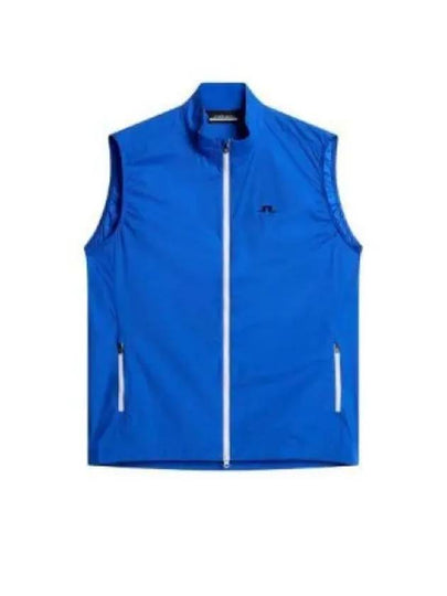 Men's Ash Light Packable Vest Club Blue - J.LINDEBERG - BALAAN 2