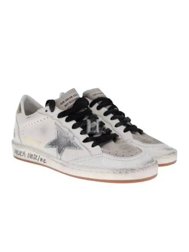 Ballstar Gold Top Low Top Sneakers White - GOLDEN GOOSE - BALAAN 2