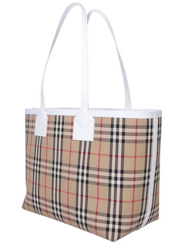 London Medium Tote Bag Brown - BURBERRY - BALAAN 3