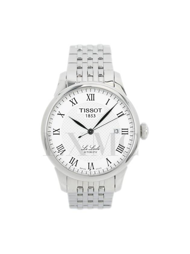 Watch Le Locle Powermatic 80 White Steel T006 407 11 033 00 - TISSOT - BALAAN 4