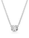 Imber Crystal Pendant Necklace Silver - SWAROVSKI - BALAAN 2