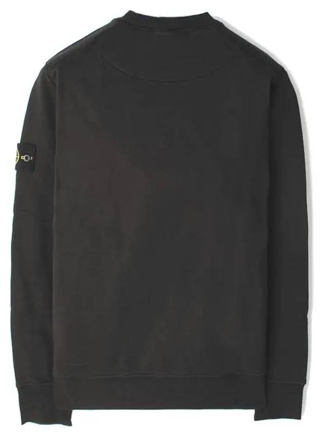 Organic Cotton Fleece Sweatshirt Grey - STONE ISLAND - BALAAN 3