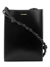 Tangle Small Leather Cross Bag Black - JIL SANDER - BALAAN 2