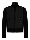 KZY007 YMW032F23 LB999 Quilted nylon merino sweater zip up cardigan - TOM FORD - BALAAN 2