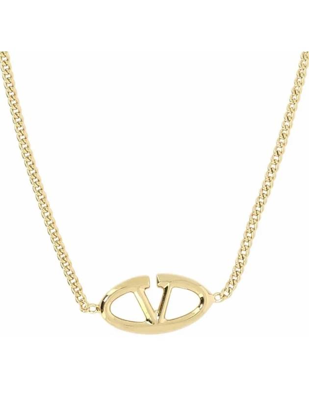 V Logo Signature Chain Bracelet Gold - VALENTINO - BALAAN 3