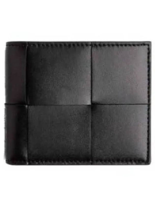 Intrecciato Bi Fold Wallet Black - BOTTEGA VENETA - BALAAN 2