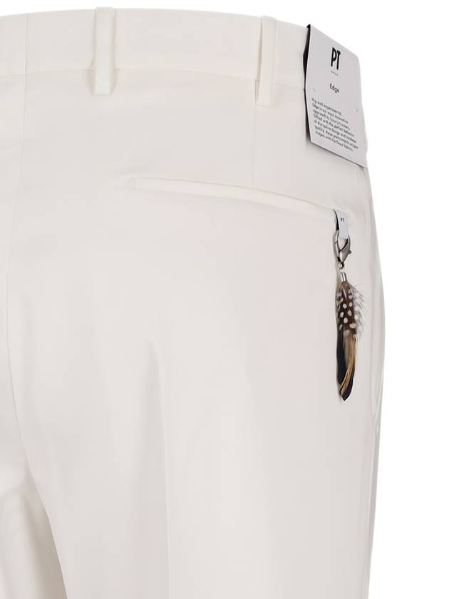 DIECI TROUSERS IN COTTON SATIN - PT TORINO - BALAAN 3